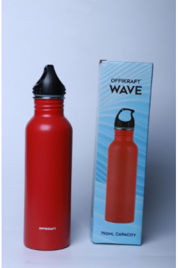 Offikraft Wave Bottle - Red